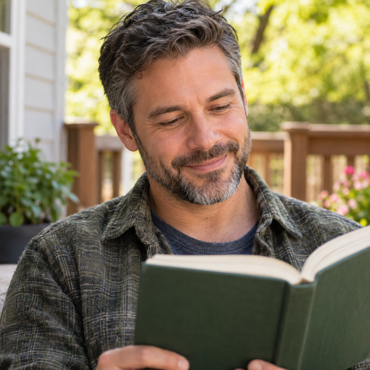AI-generated illustrations of potential readers.